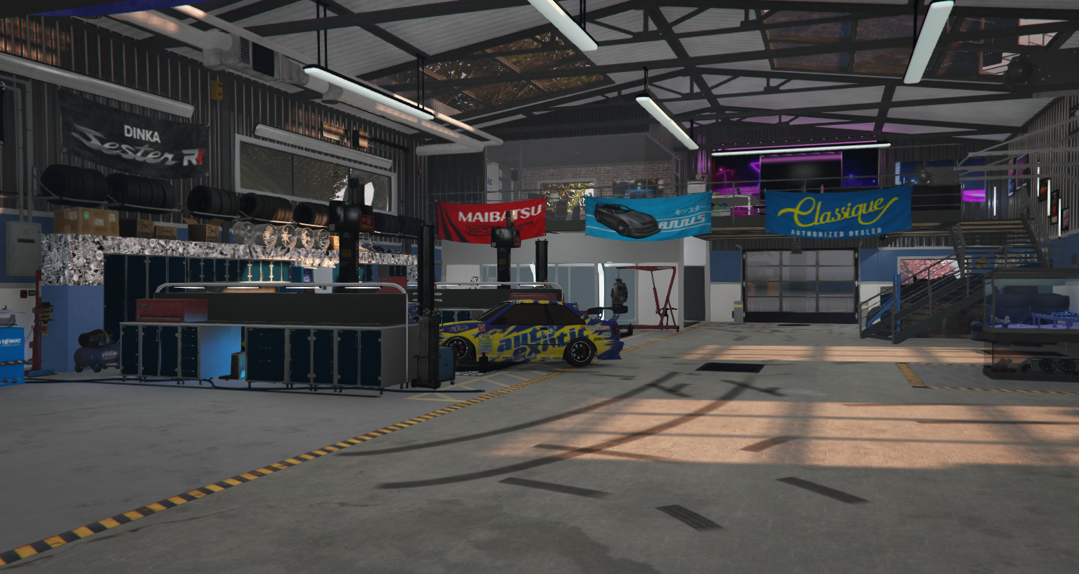 Interior taller grande